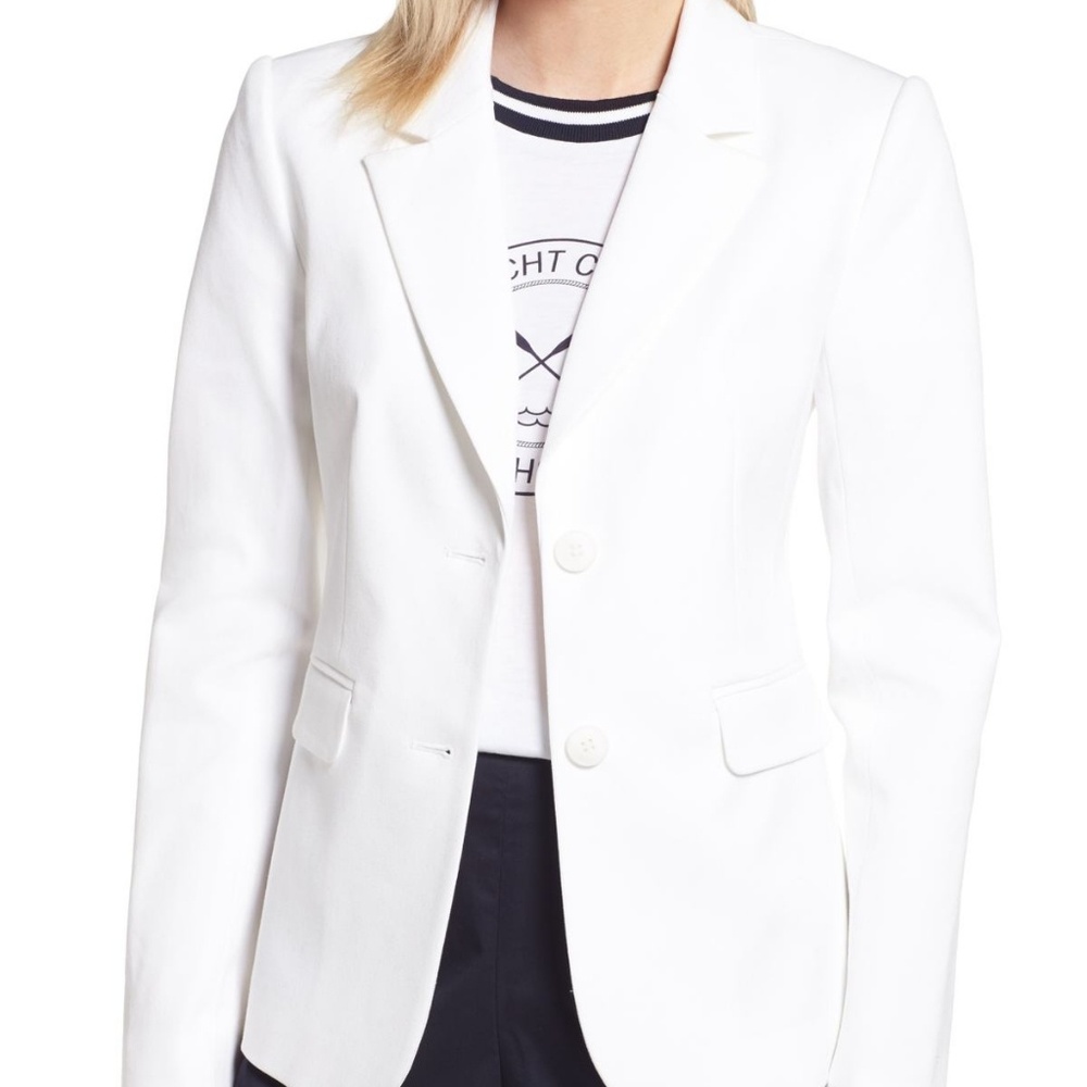 1901 Stretch Cotton Twill Blazer